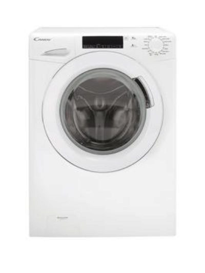 Candy Grand O Vita Gv169Tw3W/1 9Kg Load, 1600 Spin Washing Machine - White